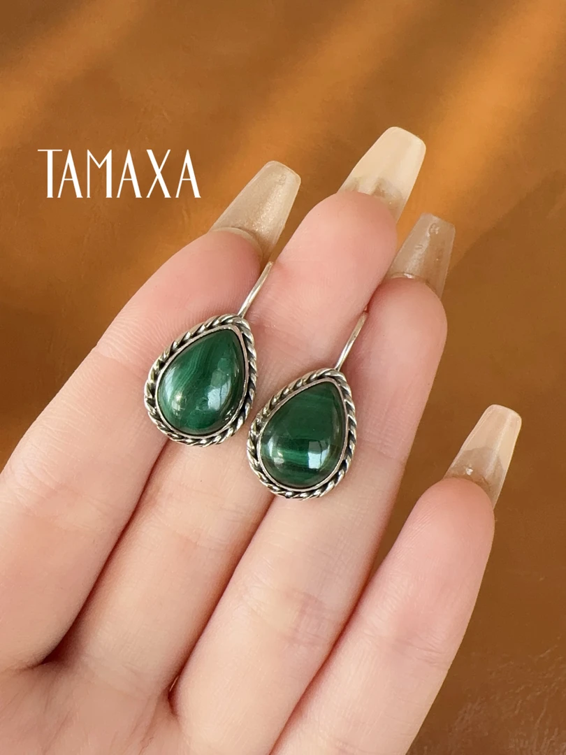 925银银制品 Tamaxa纯银耳环