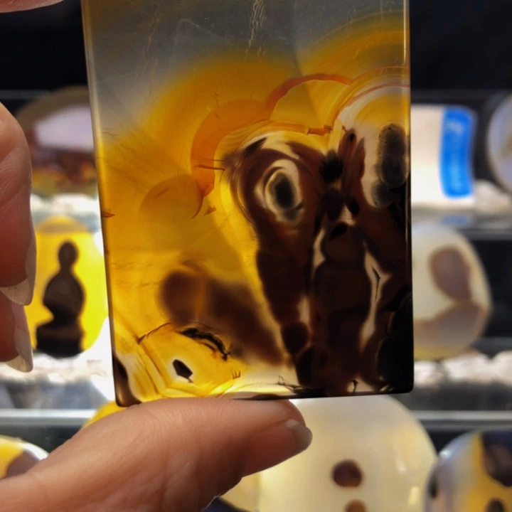 合金玛瑙/玉髓珠宝奇石154