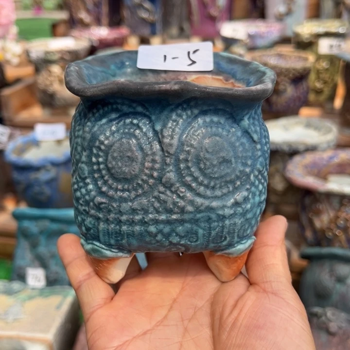 1-5花盆小鹿园艺