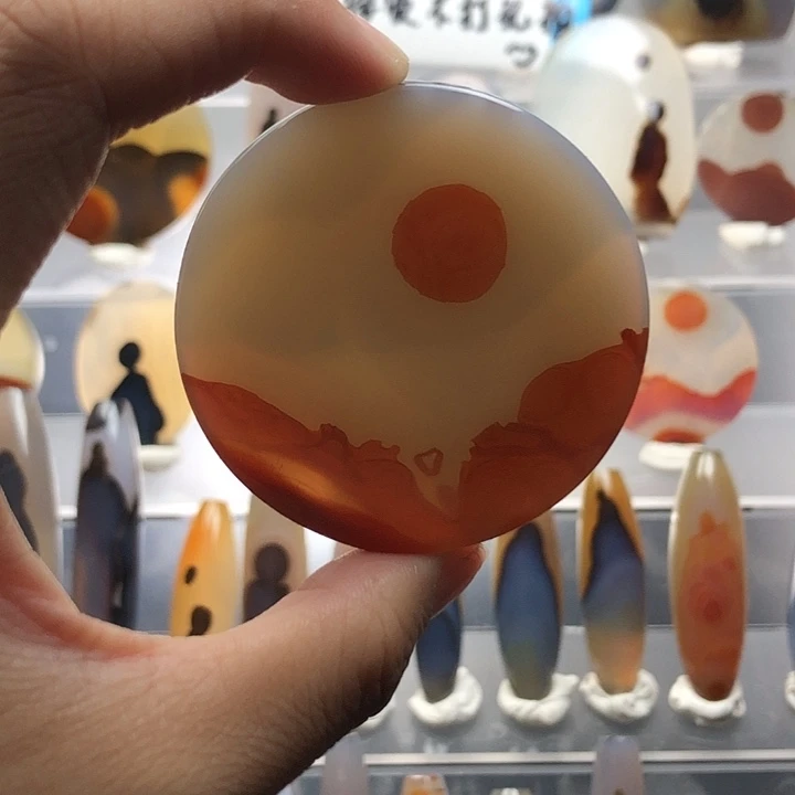 求***天玛瑙/玉髓未镶嵌珠宝半成品
