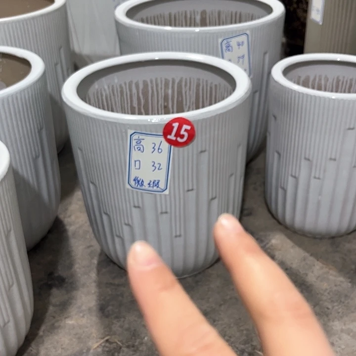 红陶陶瓷花盆默认微瑕