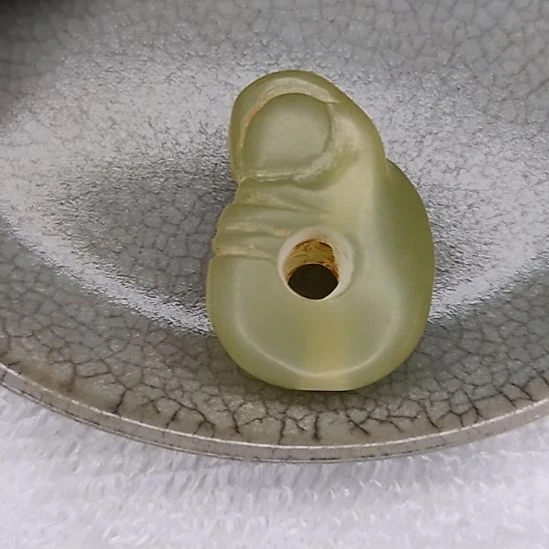 摆件开片瓷器瓷片摆件
