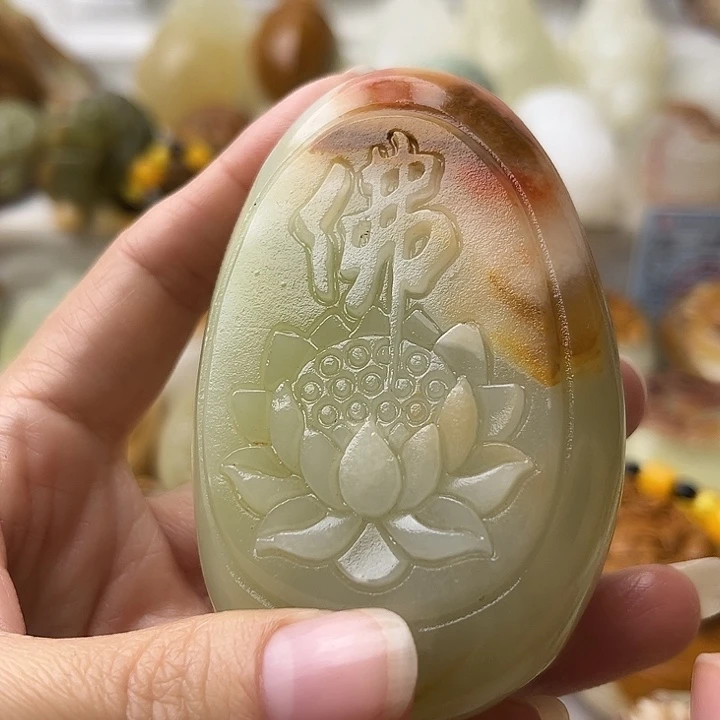 石材古青石不退换佛莲