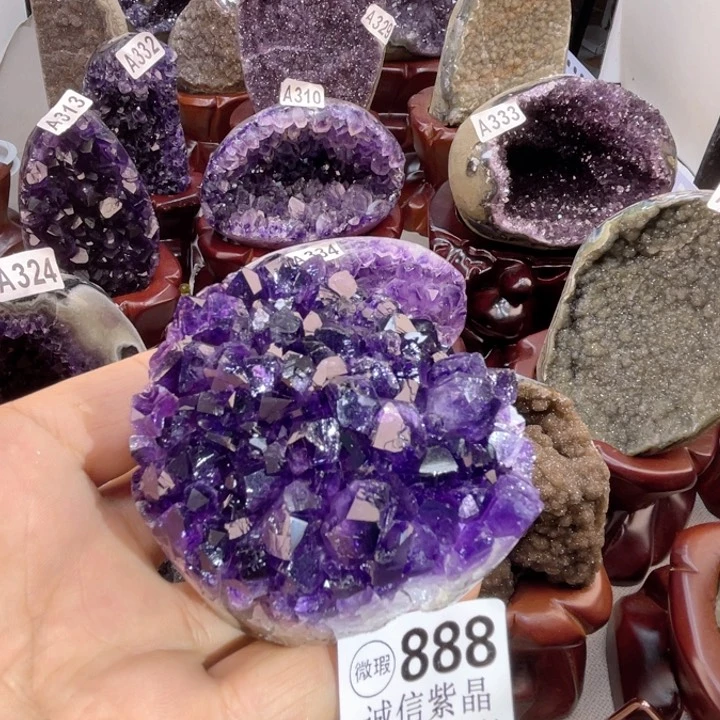 未镶嵌大型摆件（非配饰）紫晶