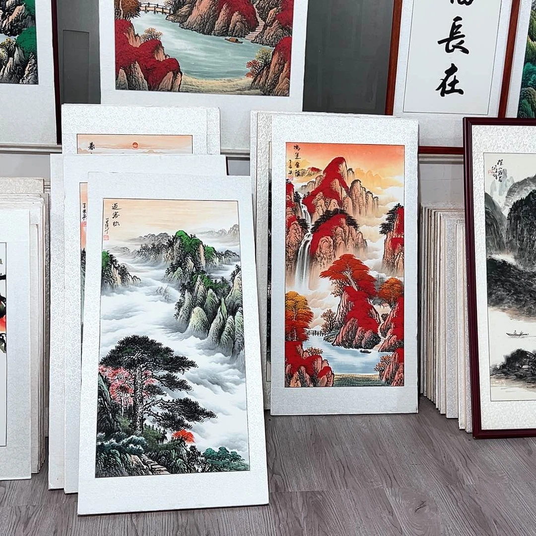 时***8国画手绘保证假一罚万