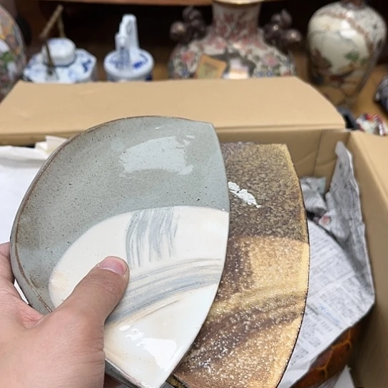 瓷片摆件工艺品瓷器摆件777