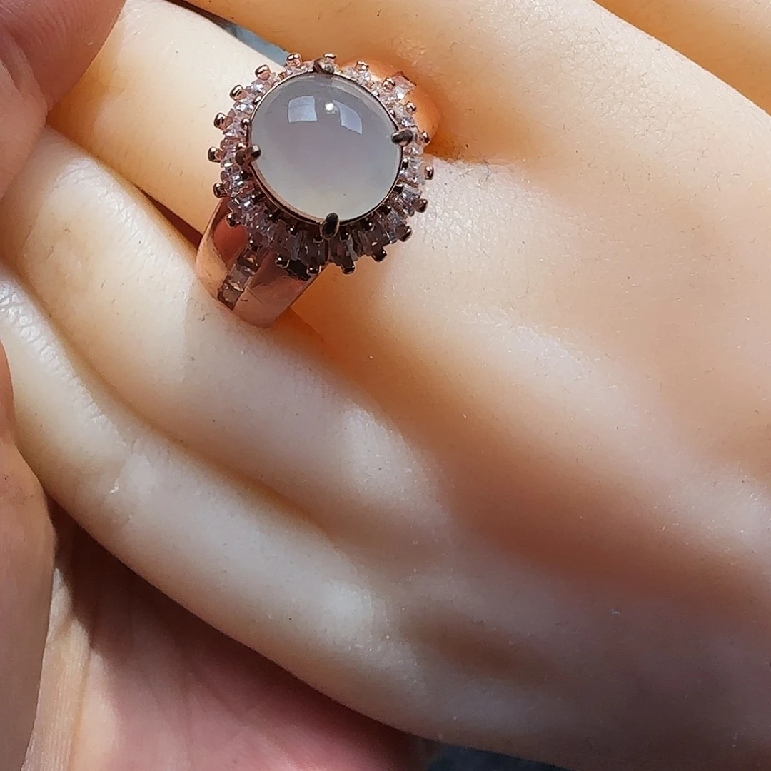 翡翠未镶嵌戒指天然缅甸63