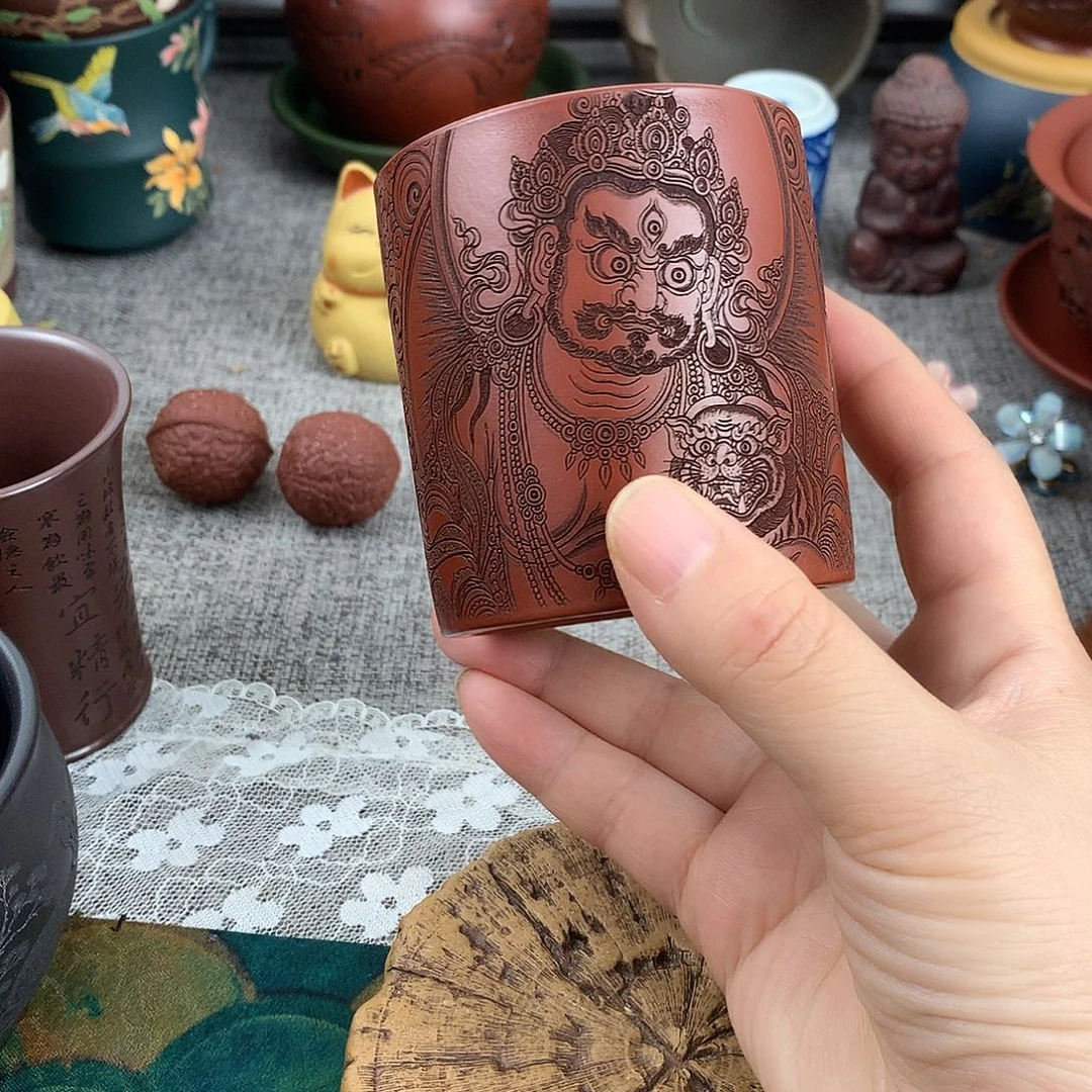 茶杯紫砂高端主人杯