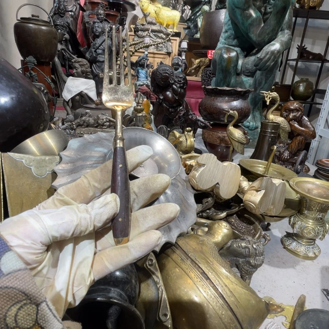 大阪回流铜器摆件95