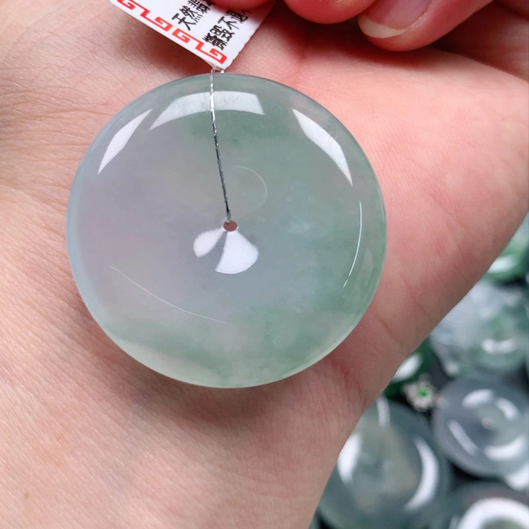 颈饰未镶嵌翡翠天然翡翠