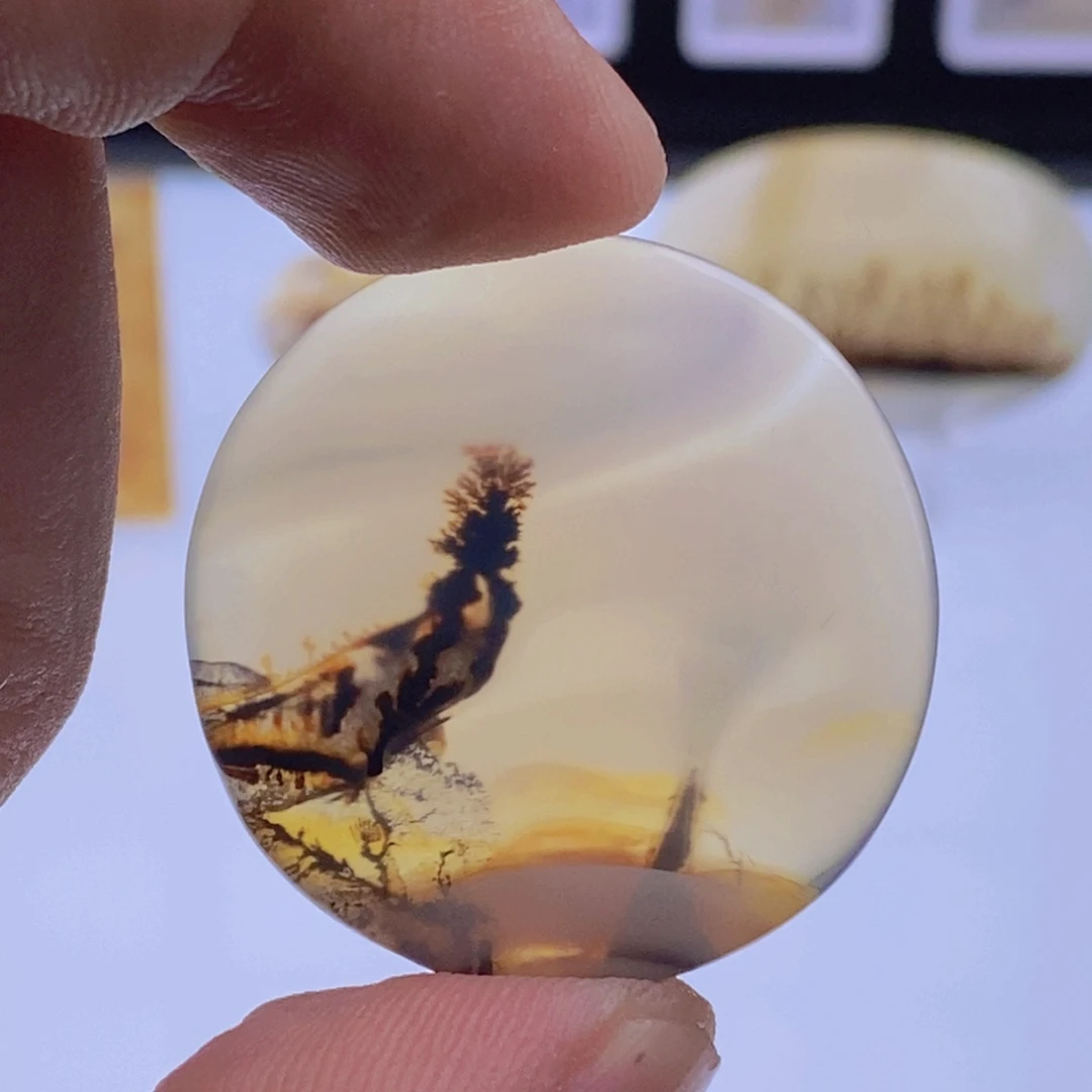 玛瑙/玉髓未镶嵌吊坠(不含链)54