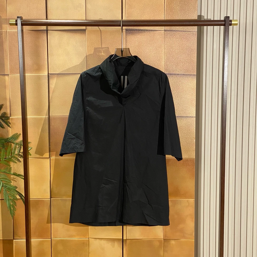 Rick Owens RO黑色套头七分袖卫衣/m码/99新/26382