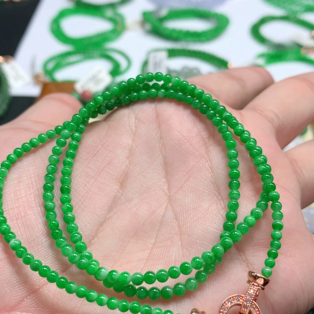 狗***雷未镶嵌手链翡翠翡翠