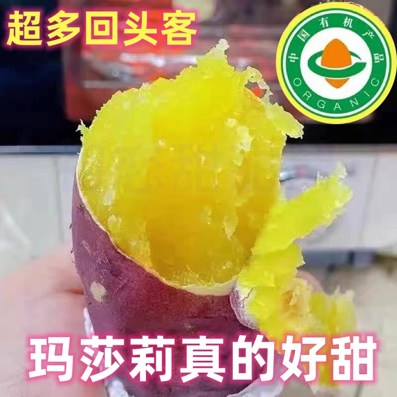 【有机】日本玛莎莉红薯超甜榴莲蜜薯糖心康平东北瓦房店烤地瓜官方