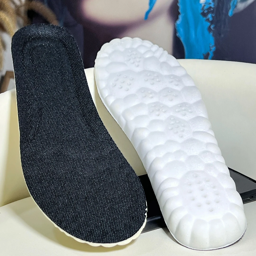 跑步缓震防臭舒适四季通用鞋垫女款高弹吸湿排汗孔记忆乳胶鞋垫
