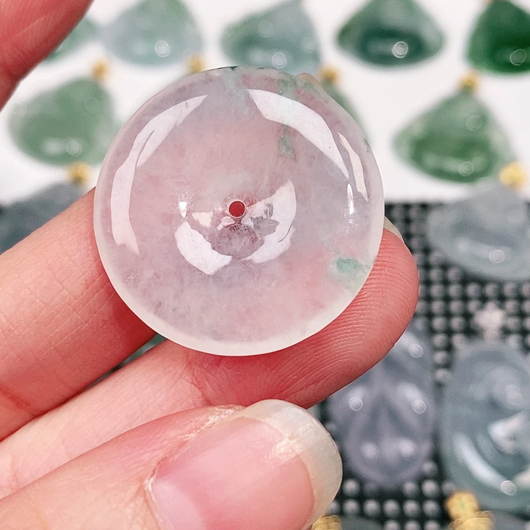 翡翠未镶嵌颈饰26.5/4.5