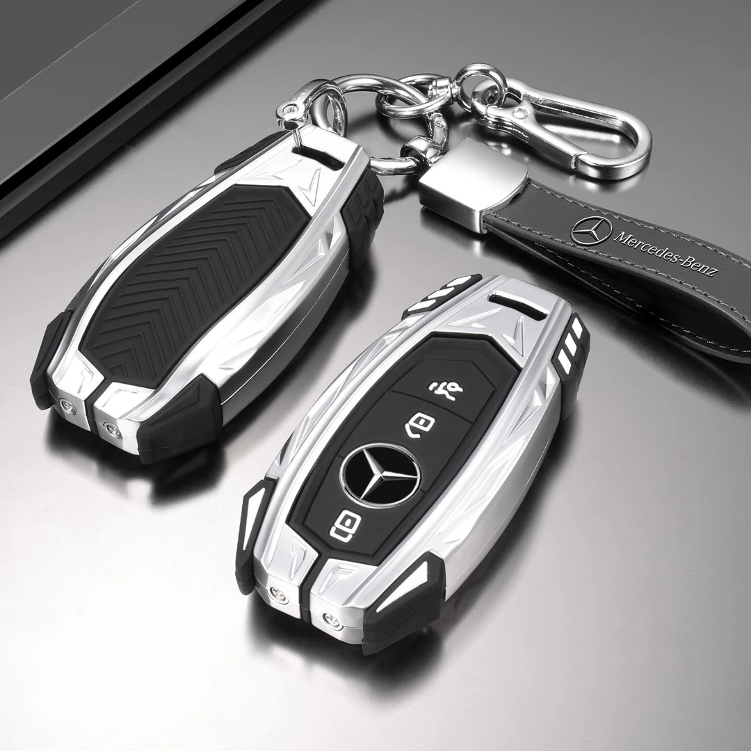 奔驰e300l钥匙套25新款c260l男glb220保护gle350壳glc扣gla包a200