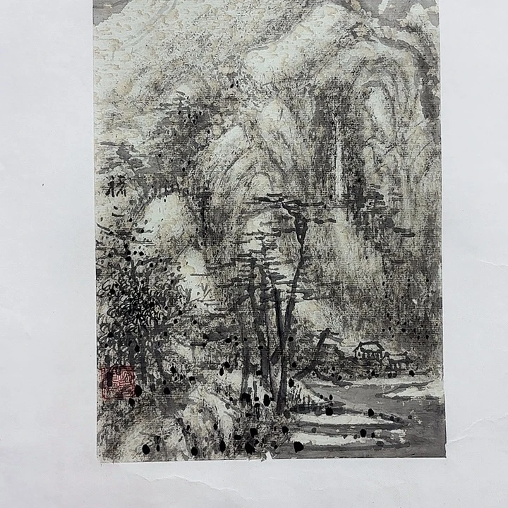 我***画国画书画作品多次参加全国