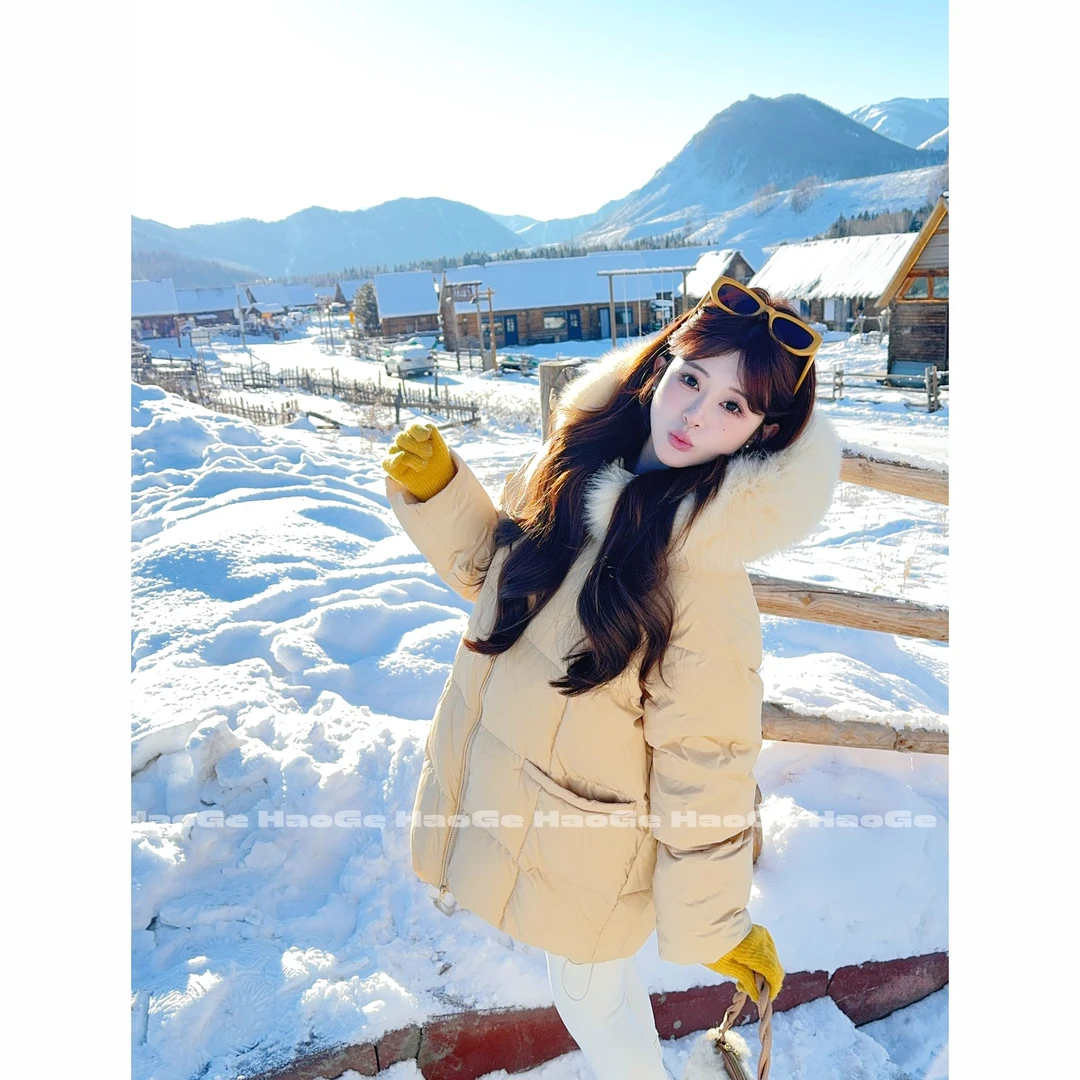 浩哥严选●瑞雪盈冬HGQ5YRF4962A羽绒服预简版日常百搭小众连帽款