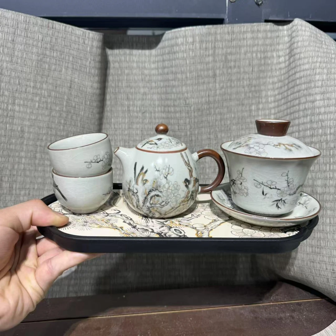 【中国邮政专属链接】喜上眉梢茶具套组mc109