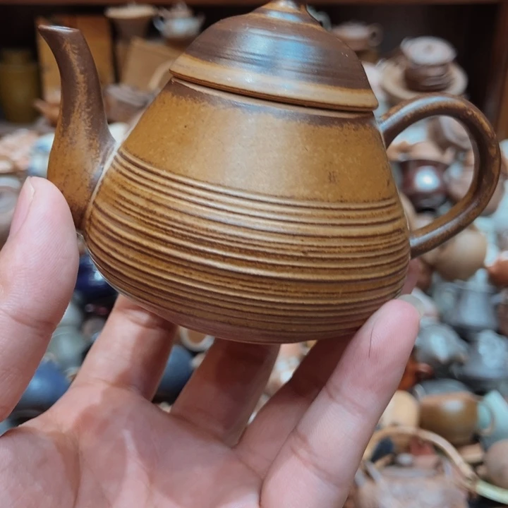 柴烧老岩泥高端茶器