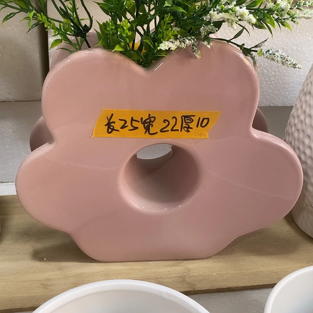 摆件陶陶盆有孔 瑕疵介意勿拍