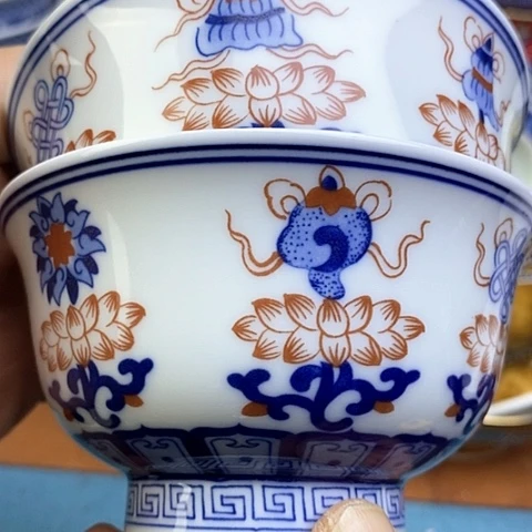 景德镇陶瓷藏式茶碗