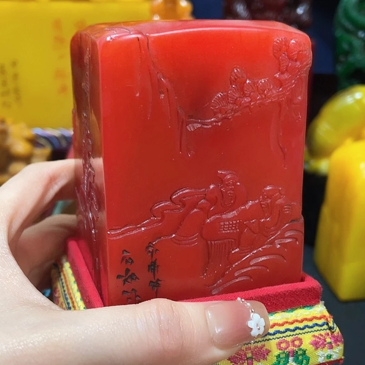 寿山石印石篆刻印章引首章闲章姓名章生日礼物