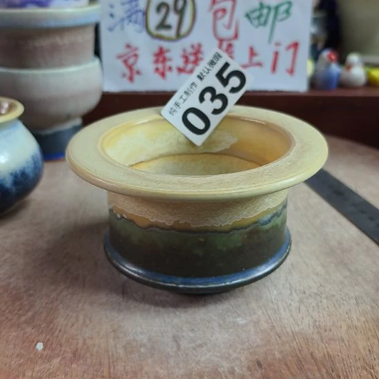 景德镇手工高温陶瓷：内口9高7