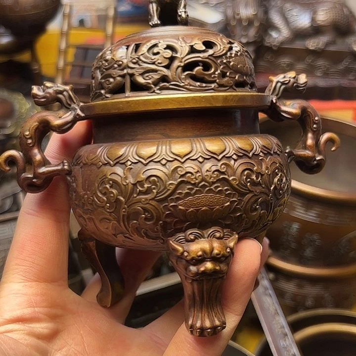 精美铜器摆件下单