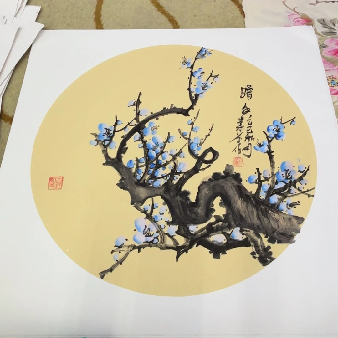 国画国画吴兰芬老师作品刘