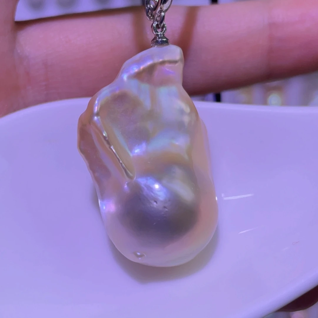 天然淡水珍珠吊坠淡水珍珠未镶嵌