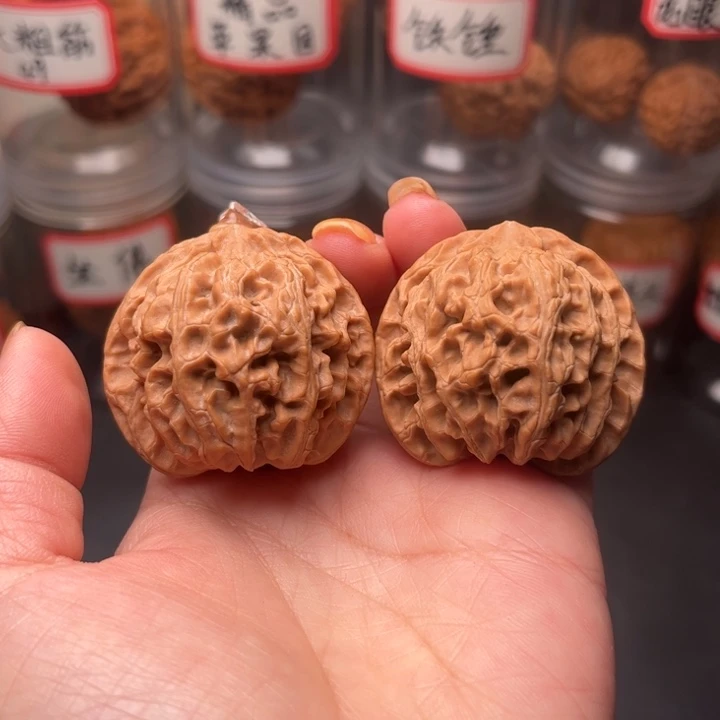 文玩核桃把件41老树苹果