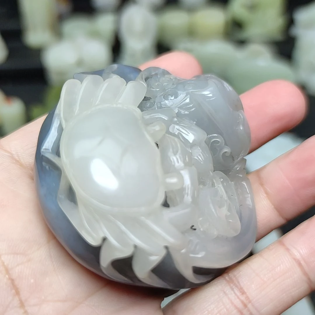 和田玉挂件未镶嵌