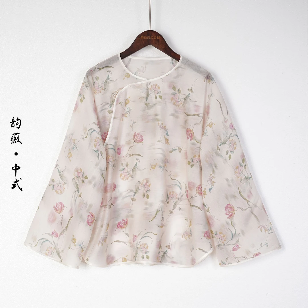 春季女士上衣中国风传统国风百搭时尚衬衣N25012570