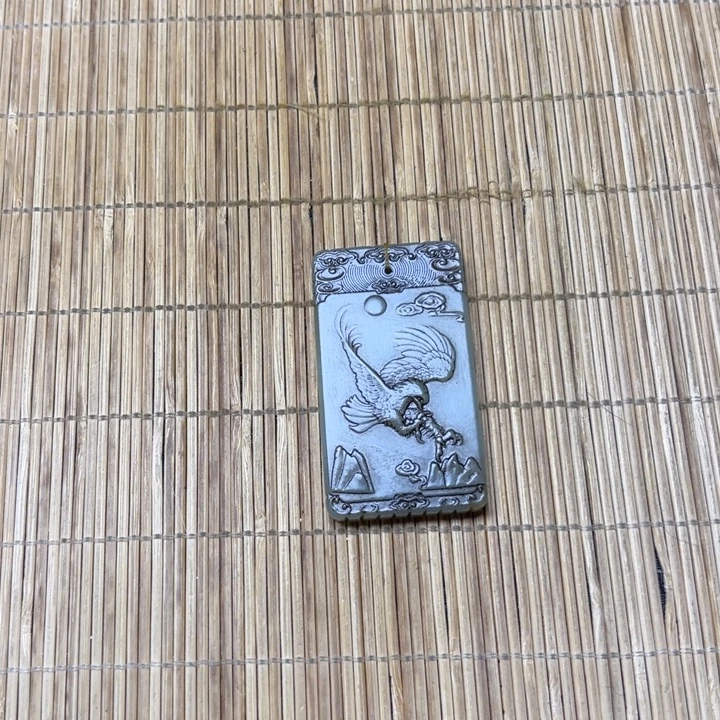 大***树和田玉未镶嵌挂件