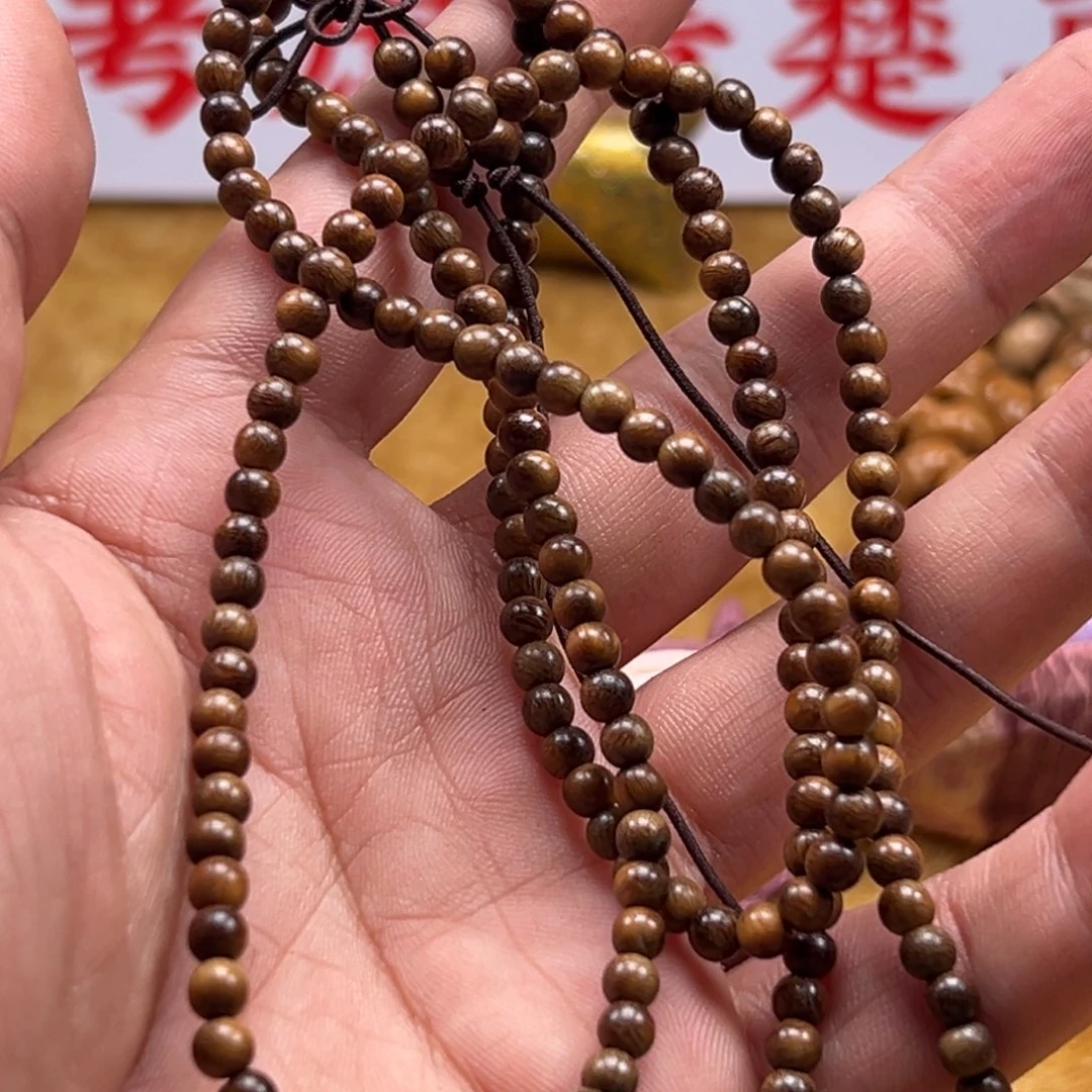 破布木（黄金檀）手串/手链0.4绿檀216