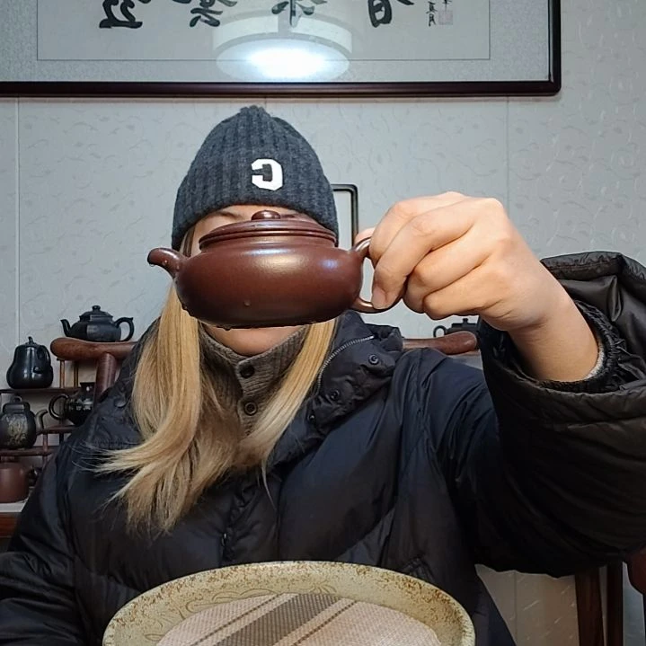 茶壶朱泥石红仿古200毫升