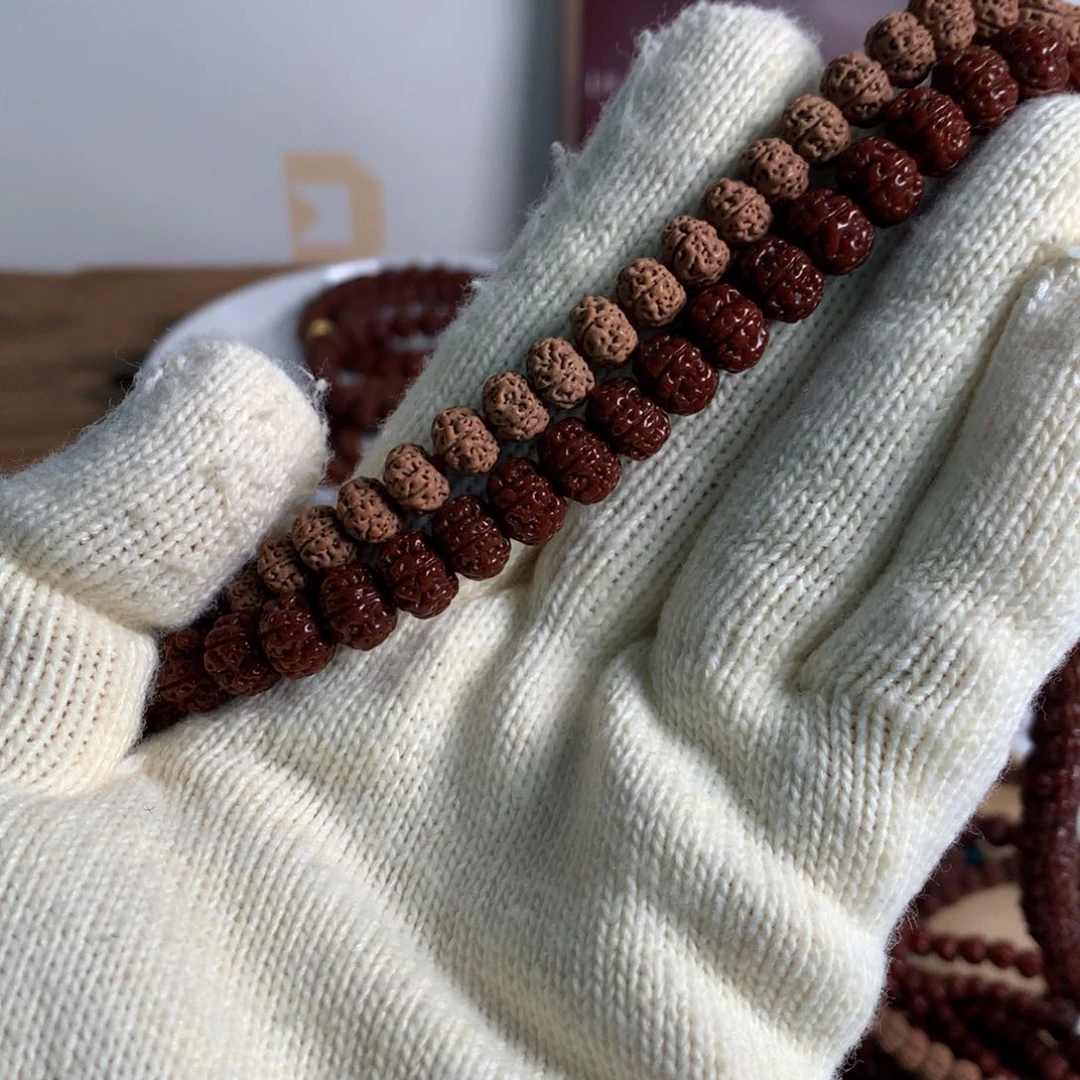 金刚菩提吊坠K****i龙爪雪花头货8.5mm脖挂