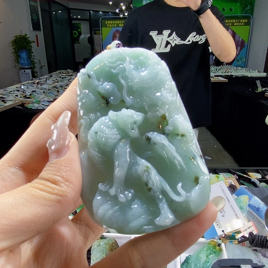 颈饰未镶嵌翡翠翡翠