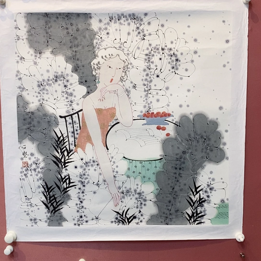国画欧阳石坚老师作品