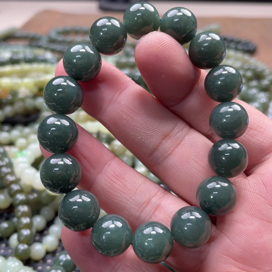 和田玉手链未镶嵌