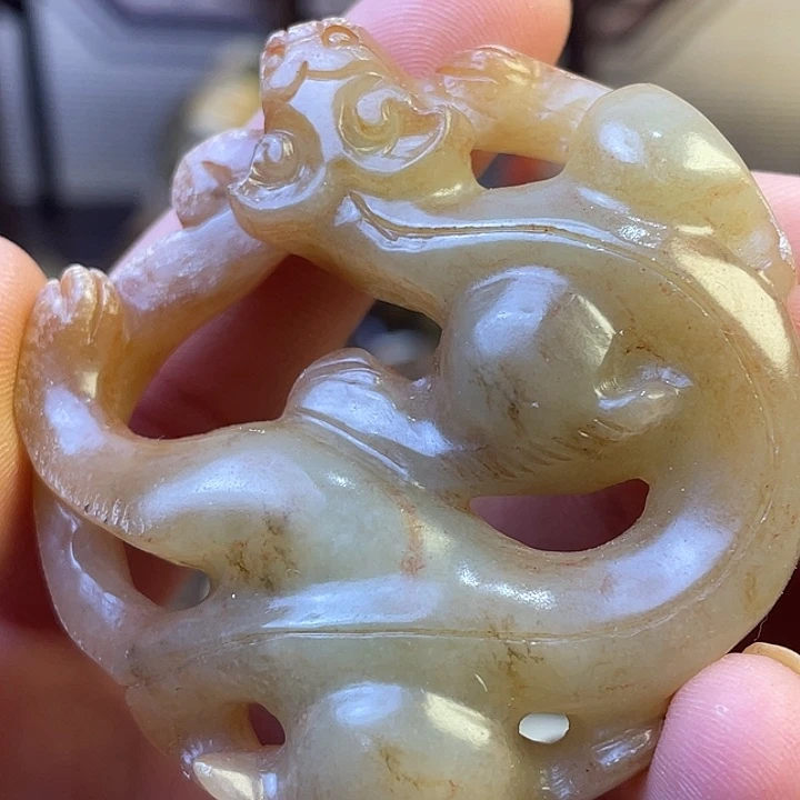 未镶嵌和田玉（糖玉）挂件