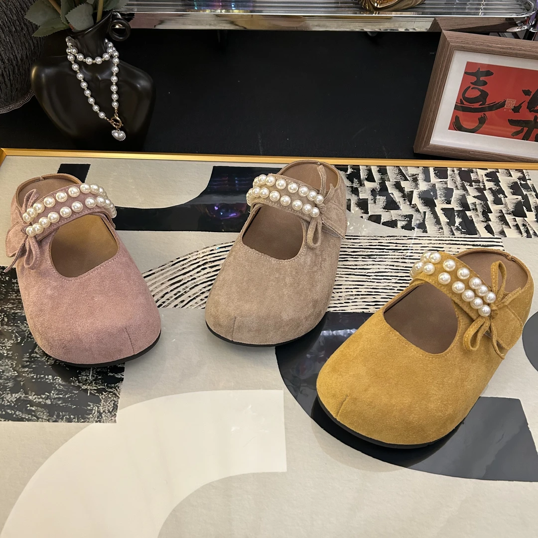 厚底勃肯拖鞋时尚百搭软底韩版蝴蝶结厚底玛丽珍包头拖鞋