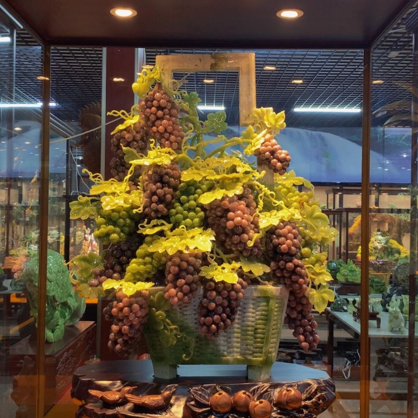 【闪购商品】未镶嵌蛇纹石玉摆件覆膜