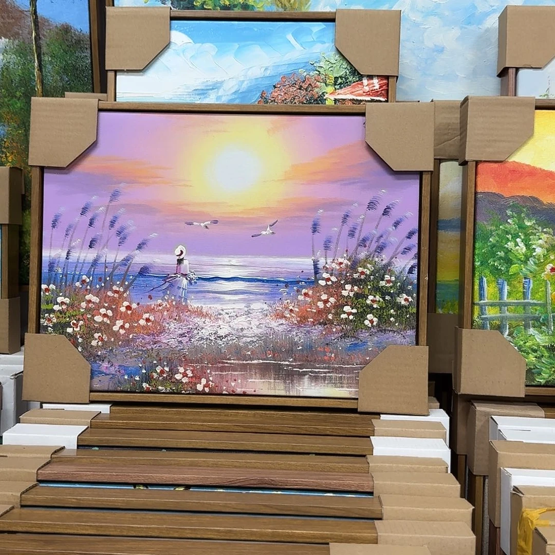 油画3040油画作品入选全国美展