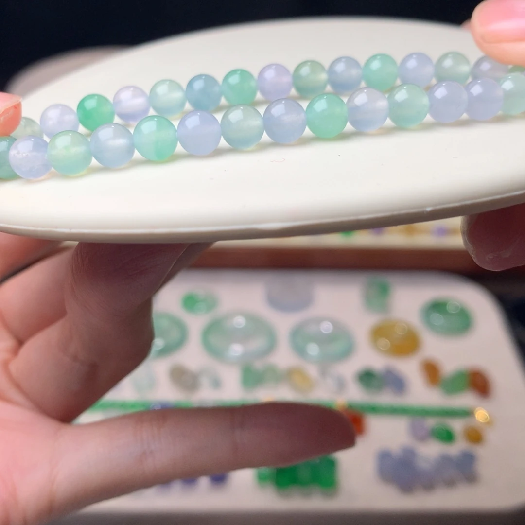 翡翠散珠天然翡翠