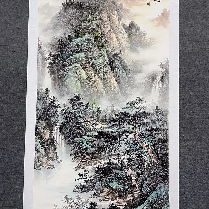 国画书画作品多次