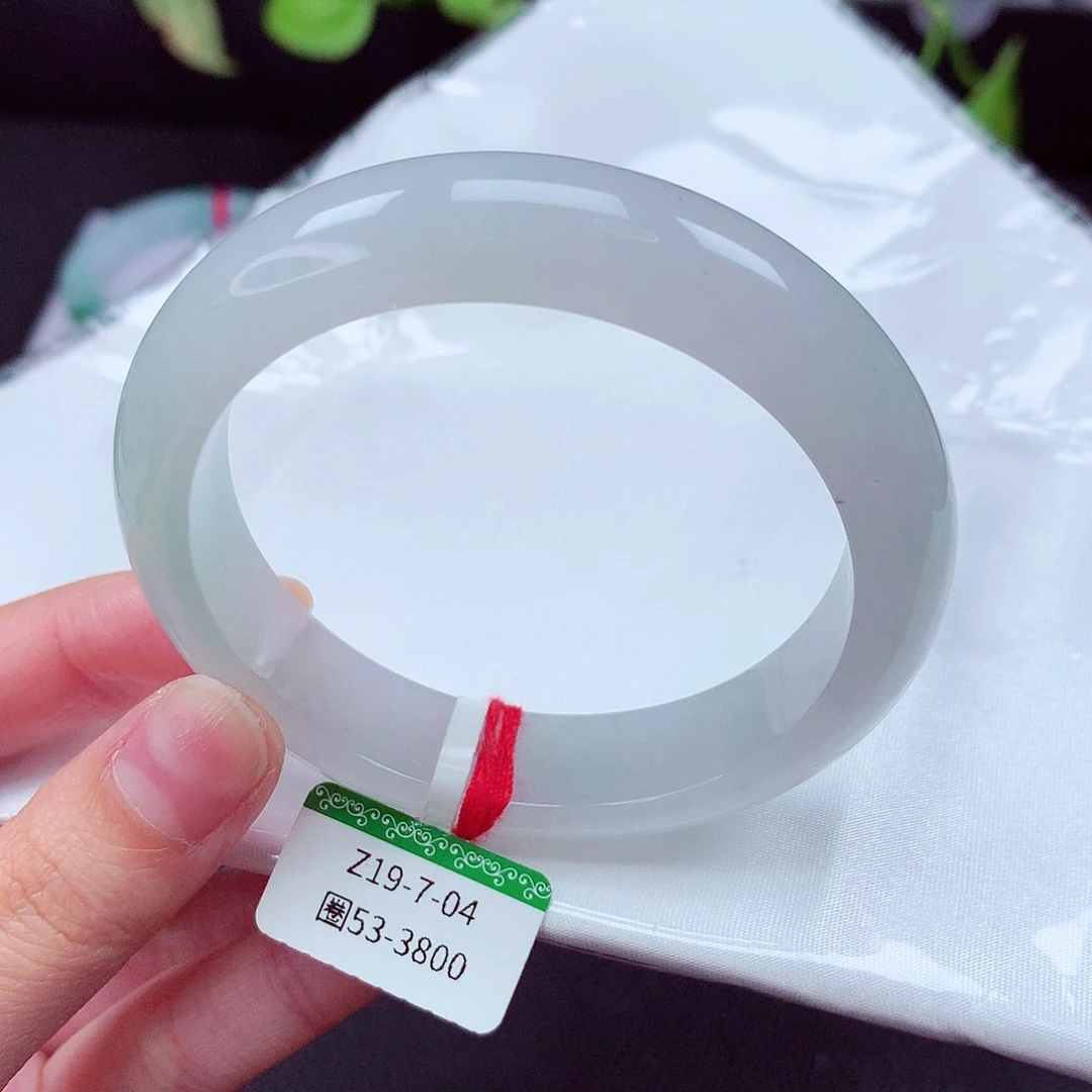 翡翠未镶嵌手镯缅甸天然a货翡翠手镯