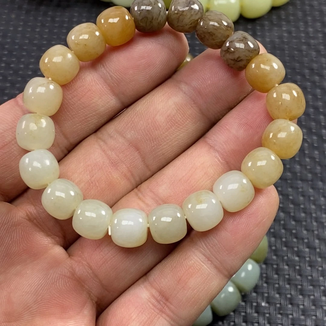 和田玉手链未镶嵌